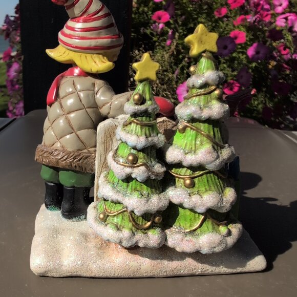 New Home Garden Pals National Home Gardening Club Christmas Girl Figurine - Picture 2 of 6